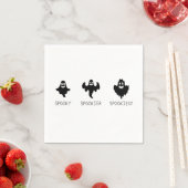 Spooky Spookier Spookiest スタンダードカクテルナプキン (インサイチュ)