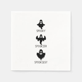Spooky spookier spookiest スタンダードカクテルナプキン