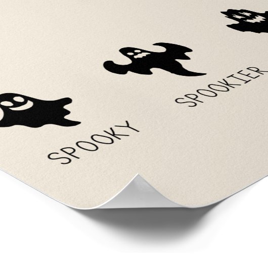 Spooky Spookier Spookiest ポスター (角)