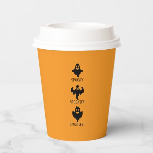 Spooky spookier spookiest 紙コップ (裏面)