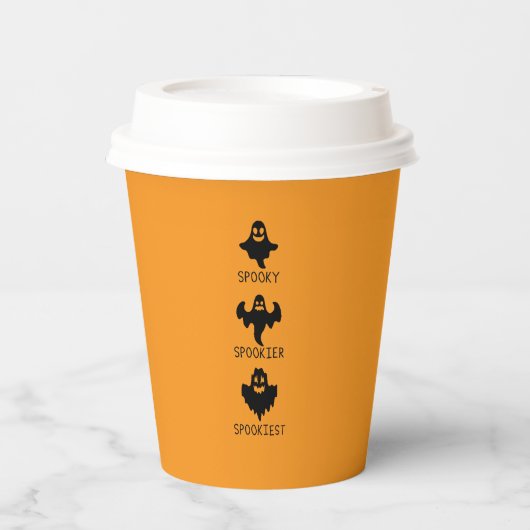 Spooky spookier spookiest 紙コップ (正面)