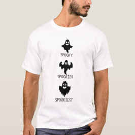 Spooky spookier spookiest tシャツ