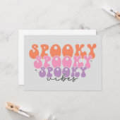  spooky spooky spooky ビブス カード (正面/裏面インサイチュ)