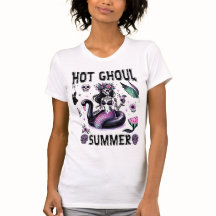 Spooky Summer Pastel Goth Sugar Skull Mermaid