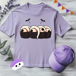 Spooky Sushi Creepy Cute Halloween Food Tシャツ