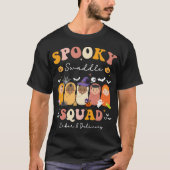 Spooky Swaddle Squad Labor & Delivery Halloween Tシャツ (正面)