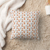 Spooky Sweet Baby Bat Throw Pillow - Halloween クッション (ブランケット)