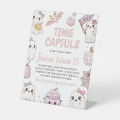 Spooky Time Capsule Birthday Sign 台座サイン (正面)