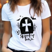 Spooky Town Halloween トライブレンドＴシャツ
