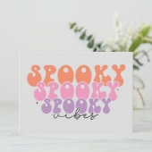  spooky vibesがぎっしり カード (スタンド正面)