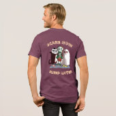 Spooky Vibes – Halloween Design Men’s T-Shirt  Des トライブレンドＴシャツ (フル背面)