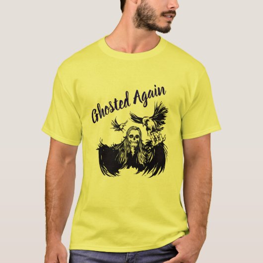 Spooky Vibes – Halloween Design Men’s T-Shirt  Des Tシャツ (正面)