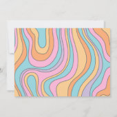 Spooky Vibes Hippie Halloween ANY AGE 招待状 (裏面)