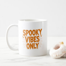 Spooky Vibes Only Halloween コーヒーマグカップ