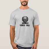 Spooky Vibes Only Tシャツ | パンプキンハロウィンTee (正面)