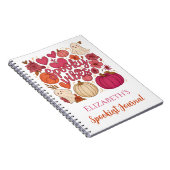 Spooky Vibes Personalized Halloween Journal ノートブック (右側)