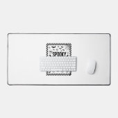 Spooky Vibes Retro Halloween デスクマット (キーボード&マウス)