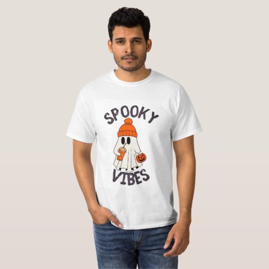 spooky vibes tシャツ (正面フル)