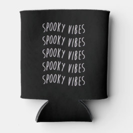 spooky vibes typography 缶クーラー
