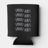 spooky vibes typography 缶クーラー (裏面)