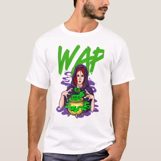 Spooky Witches And Potions Wap Costume For Hallowe Tシャツ (正面)