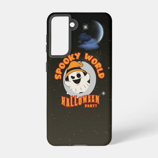 Spooky World Halloween Party | Samsung Galaxyケース (裏面)