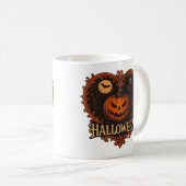 Spooky Yet Stylish Classic Mug 11 oz – Halloween-I コーヒーマグカップ (正面右)