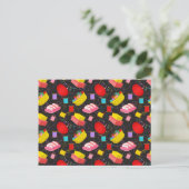 Spools Sewing Threads Pins Blankets Seamstress ポストカード (スタンド正面)