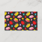 Spools Sewing Threads Pins Blankets Seamstress 名刺 (正面)