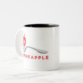 SpoonbridgeおよびMinneappleのコーヒー・マグ ツートーンマグカップ (正面左)