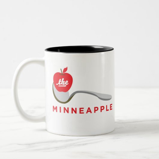 SpoonbridgeおよびMinneappleのコーヒー・マグ ツートーンマグカップ (左)