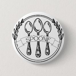 Spoonie慢性疾患認識度ボタン 缶バッジ