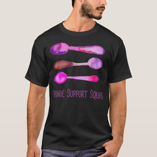 Spoonie Support Squad christmas animals - Tシャツ (正面)