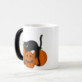 Spoookyの子猫のマグ モーフィングマグカップ (正面左)
