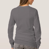 "SPOOOKY" Ghost Halloween Women's Long Sleeve Tee Tシャツ (裏面)