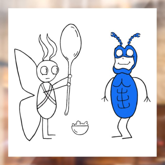 SPOOOOOONNNNが大きすぎます ウィンドウサイン (シート2)