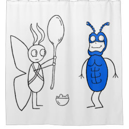 SPOOOOOONNNNが大きすぎます シャワーカーテン