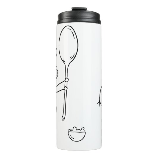 SPOOOOOONNNNが大きすぎます タンブラー (正面)