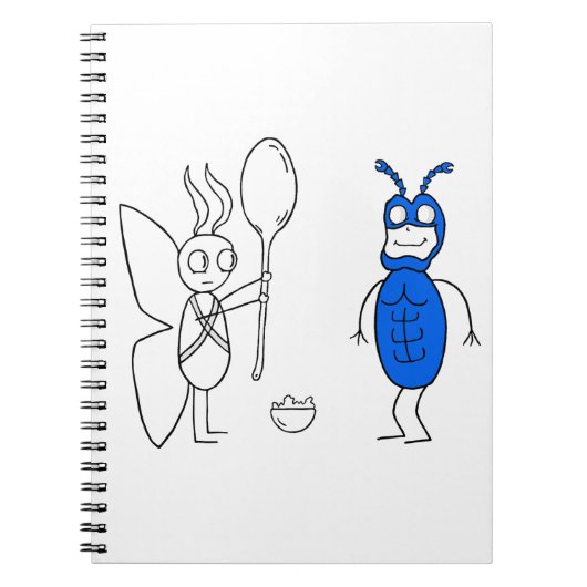 SPOOOOOONNNNが大きすぎます ノートブック (正面)