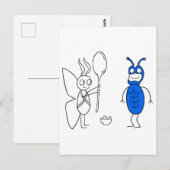 SPOOOOOONNNNが大きすぎます ポストカード (正面/裏面)