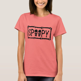 SPOOPY Tumblr女性のTシャツ Tシャツ