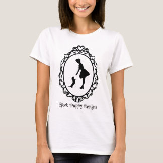 Sporkの子犬はロゴを設計します Tシャツ
