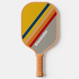 Sport Aurora Arcade ストライプネーム入り ピックルボールラケット