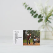 Sport - Baseball - Strike one 1921 名刺 (スタンド正面)