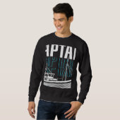 Sport Boat Racing Boat Owner Captain Motor Boat 2 スウェットシャツ (正面フル)