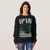 Sport Boat Racing Boat Owner Captain Motor Boat 2 スウェットシャツ (正面フル)