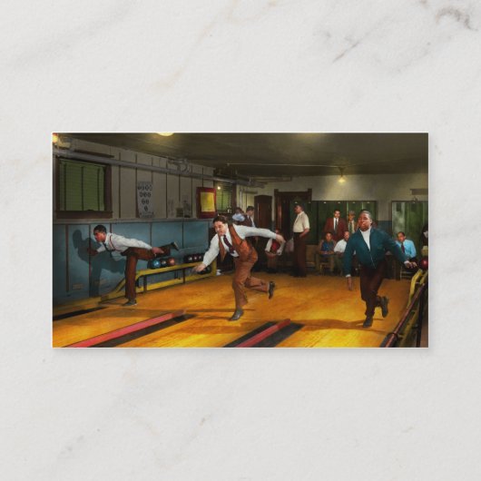 Sport - Bowling - A league of their own 1941 名刺 (裏面)