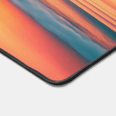 Sport Car on Beach デスクマット (コーナー)