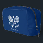 Sport Club Name Tennis Team Players Swag ドップキット<br><div class="desc">Easily customize this Dopp Kit by adding your club or society name by clicking the "Personalize" button. You can change the background, fonts, and color by clicking the "Edit with Design tool". Perfect for any club, business, or school society. Order as many or as fewer as required. There's no setup...</div>