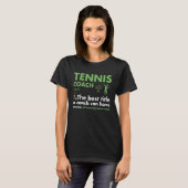 Sport Coach Definition Tennis Tシャツ (正面フル)